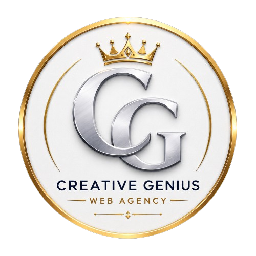 creative genius web agency logo