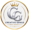 Creative Genius Web Agency logo for Digital Marketing and Web Designing in Kolkata