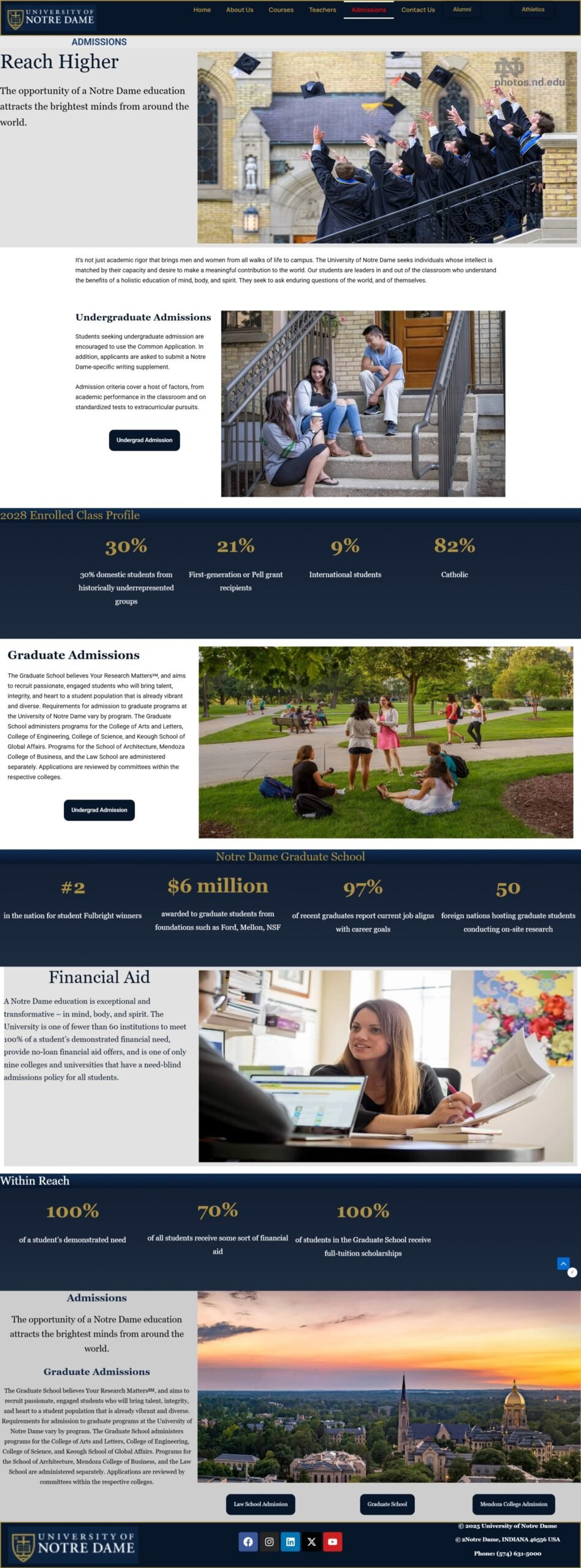 alt="Custom website design example by Kolkata Web Development Company"