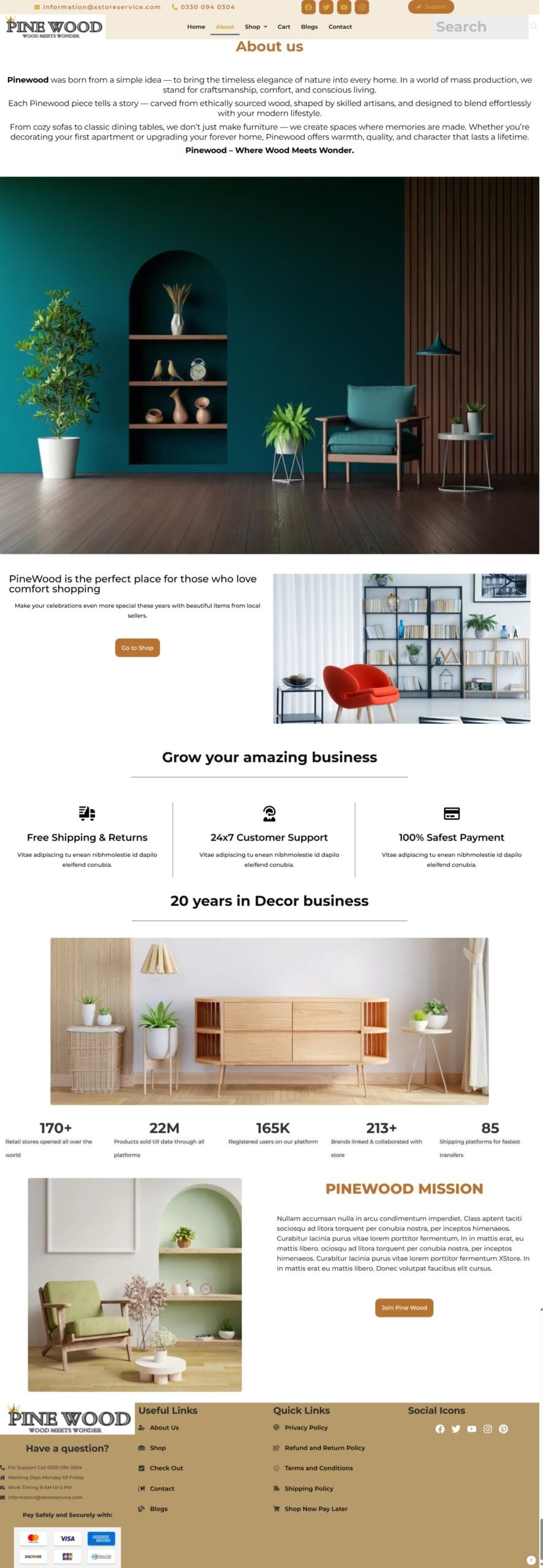 alt="Custom website design example by Kolkata Web Development Company"