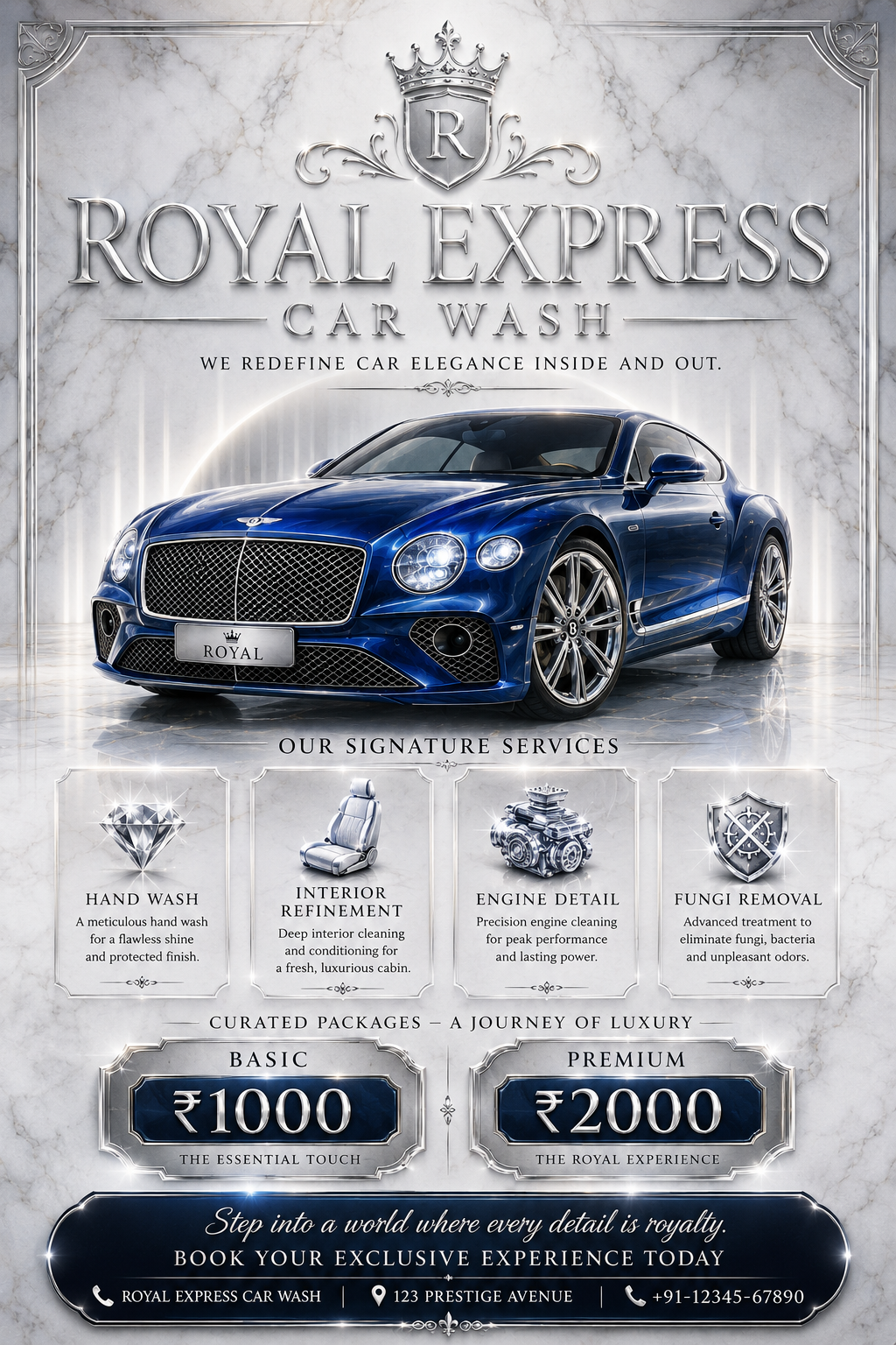 Promotional flyer advertising Digital Marketing and Web Designing for Business in Kolkata