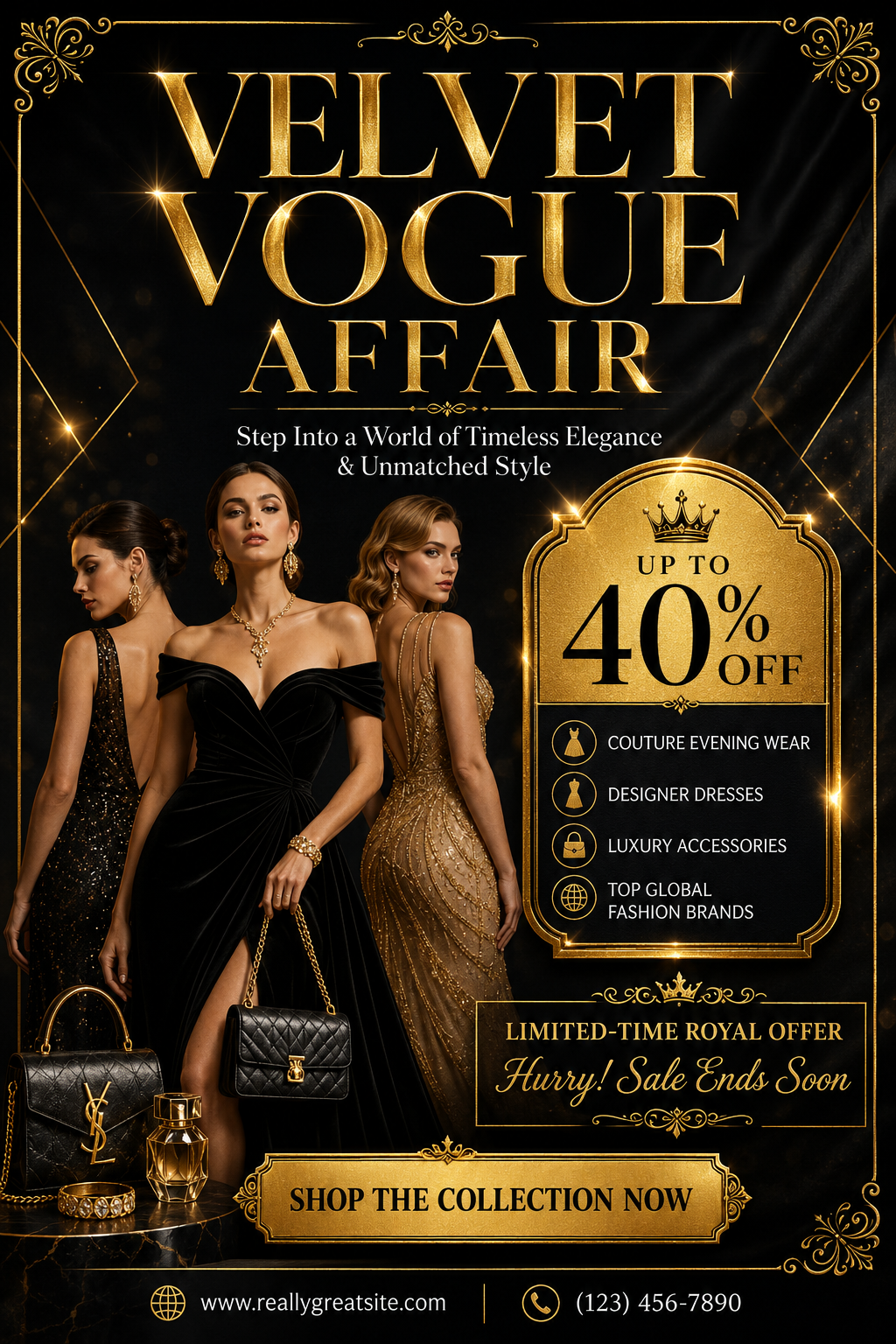 Promotional flyer advertising Digital Marketing and Web Designing for Business in Kolkata